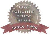Our clients trust in us since 1994